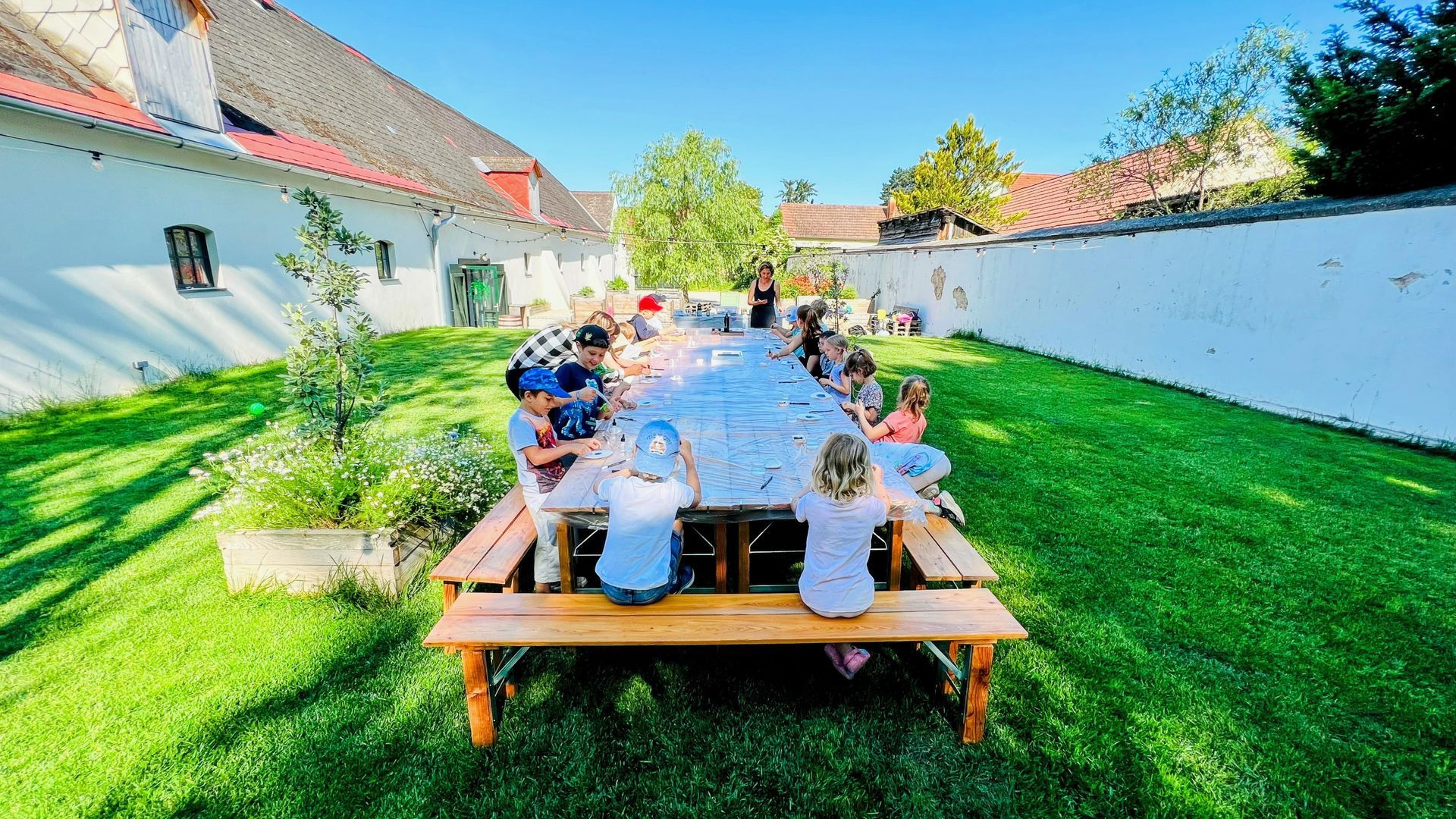 Garten des Meierhofs